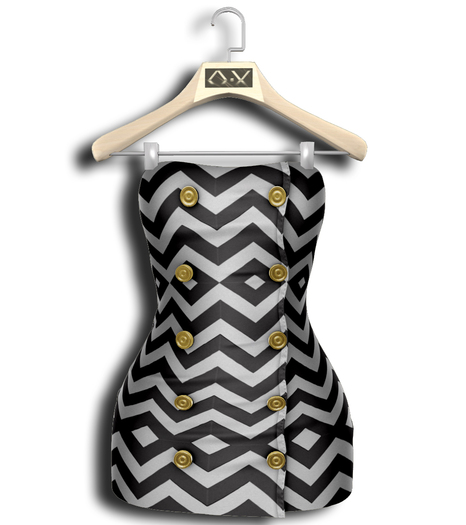 .:Vitrimi:. Buttoned Dress ZigZag