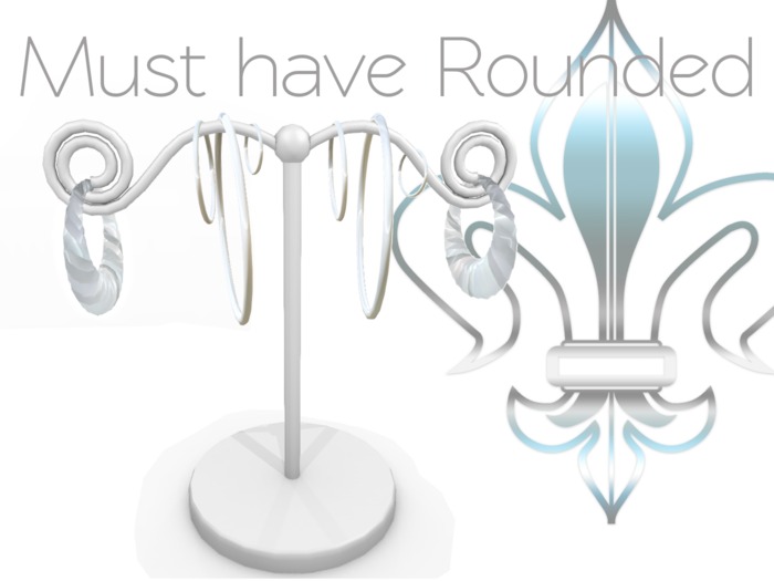 + Divinity + Must have Platinum Earrings: Rounded (copy ver.)