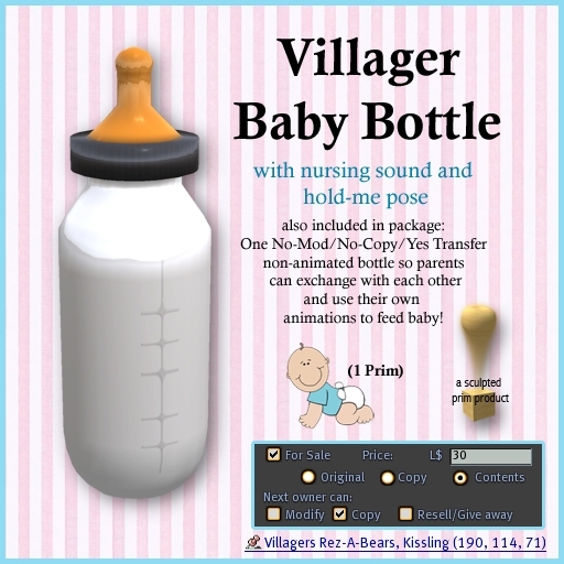 Villager Baby Bottle