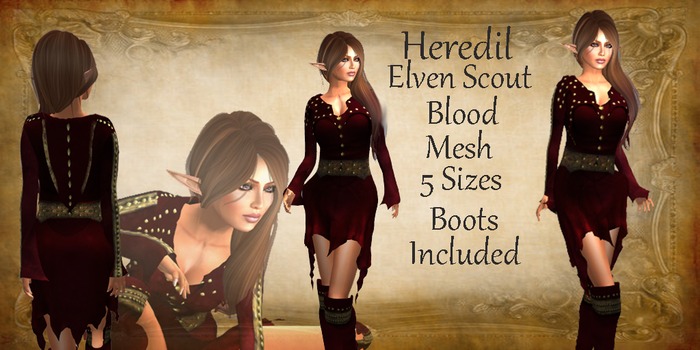 ~LF~Heredil  Dress~Elven Ranger