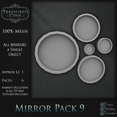 -TC- Mirror Pack 9 Mesh 50% Discount!!