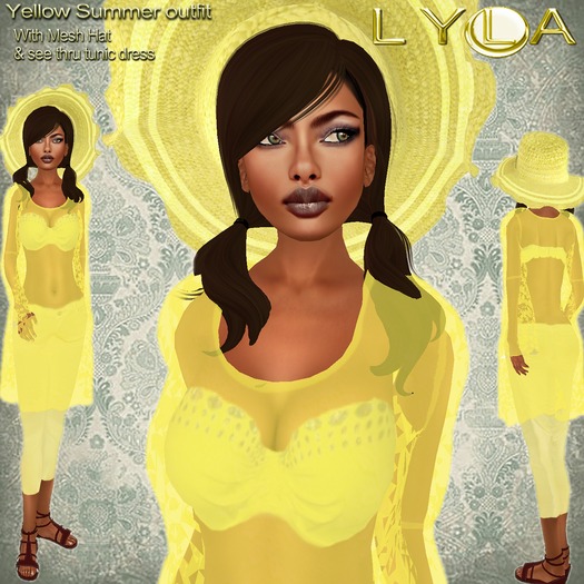! Lyla ! - Yellow Summer outfit