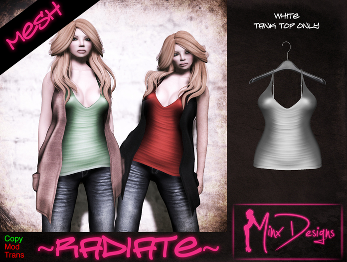 ::MD:: (MESH) Radiate Tank ONLY - Navy