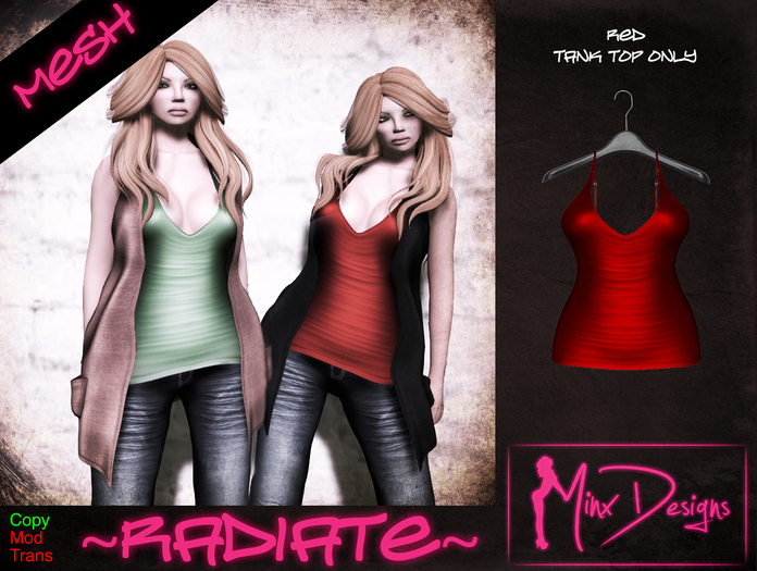 ::MD:: (MESH) Radiate Tank ONLY - Navy