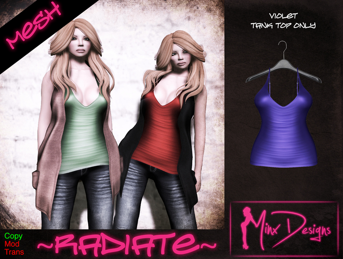 ::MD:: (MESH) Radiate Tank ONLY - Navy