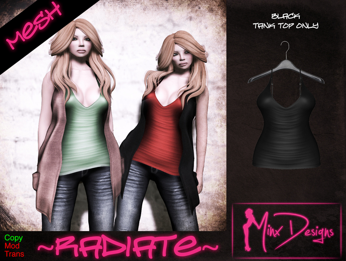 ::MD:: (MESH) Radiate Tank ONLY - Navy