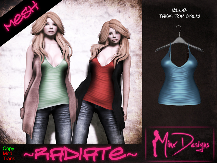 ::MD:: (MESH) Radiate Tank ONLY - Navy