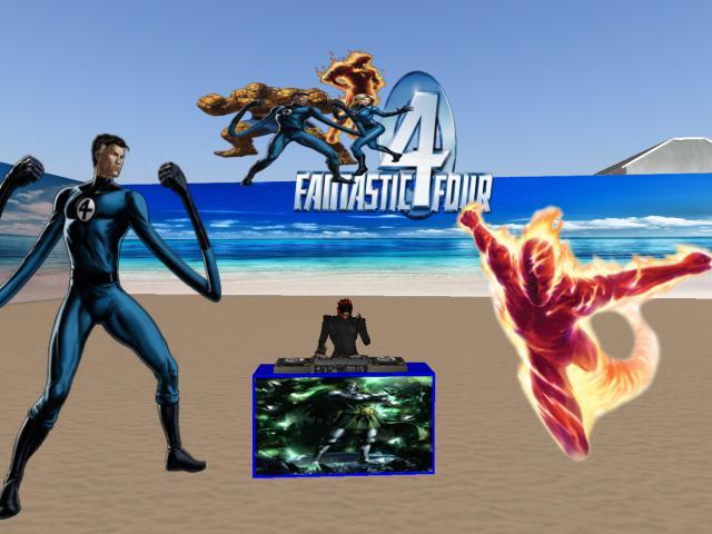 Fantastic Four Dj Booth