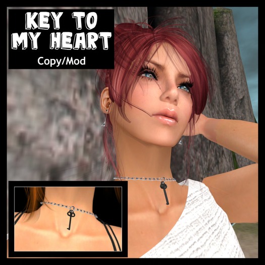 Top Katz Key to my Heart Choker