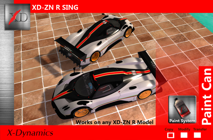 Paint Can XD-ZN-R SING Boxed 