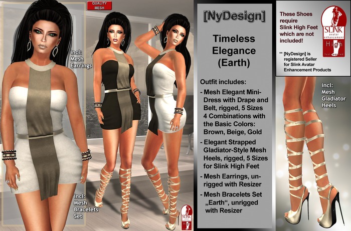 [NyDesign] Exquisite Mylady Series - Timeless Elegance (Earth)