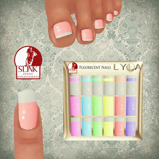 ! Lyla ! - Slink Manicure Nails & toenails - Shiny Solids