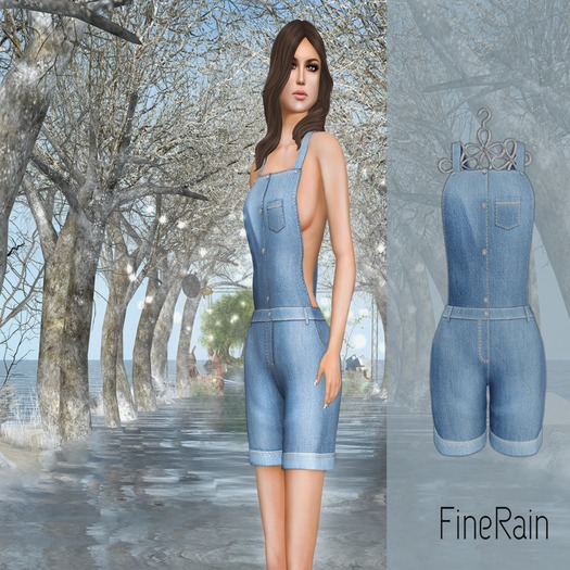 :: FineRain creations.::Jumpsuit Blue