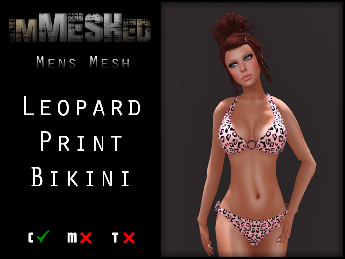 imMESHed - Leopard Print - Bikini (PROMO)