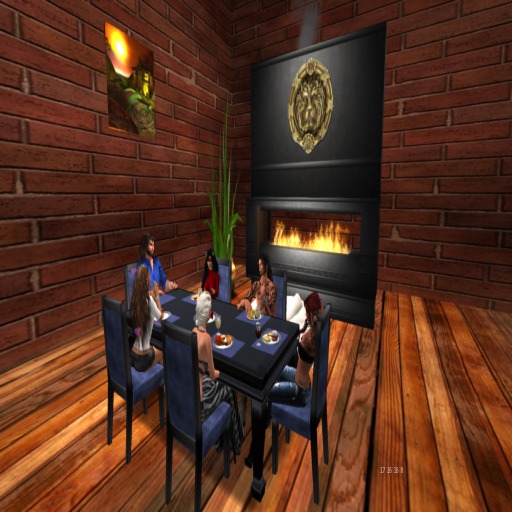 Fireplace Of Mirrors Boxed