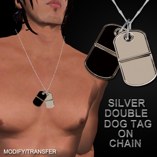 DogTAG Chain w/Bling ON/OFF @ Bad At Croquet