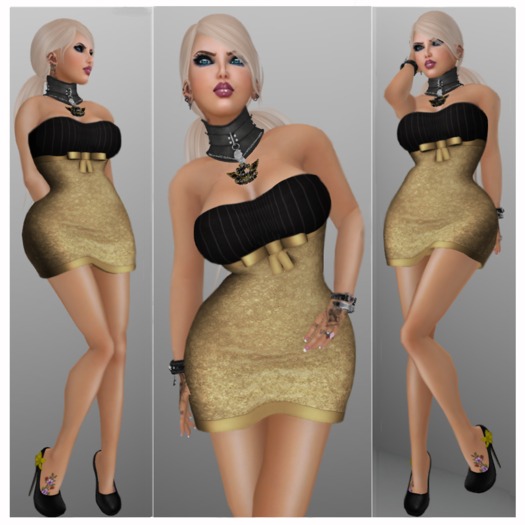 Souled Out Pretty Little Package (Lolas) Gold
