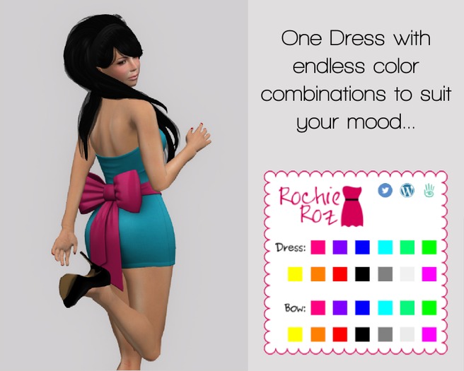 Rochie Roz - Cindy Dress (Mesh)