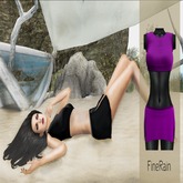 :: FineRain creations.::Top And Skirt  Purple