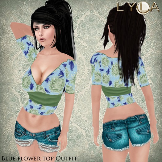 ! Lyla ! - Yellow flower Top Outfit