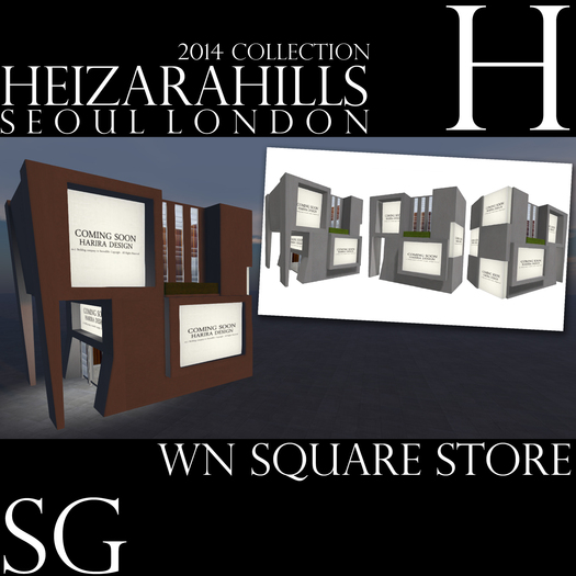 HEIZARAHILLS SG [WN Square Store] 67prims 20 x 20BOXED