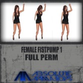 **Absolute Animations** Female Fist Pump 1-TRANS-