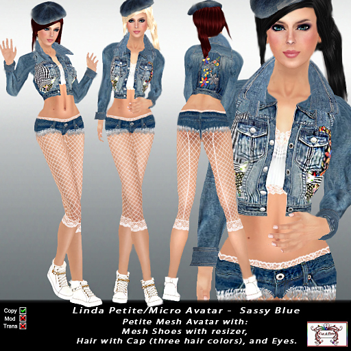 *SPECIAL OFFER* Mesh Mrs Santa Petite/Micro Avatar Red - Christmas