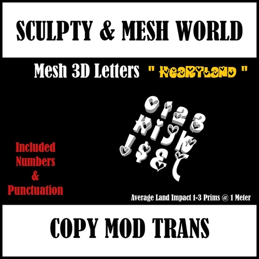 SW Mesh 3D Set Heartland