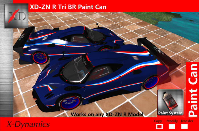Paint Can XD-ZN-R Tri BR Boxed 