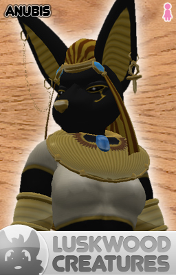 Luskwood Mythical Anubis Avatar - Female