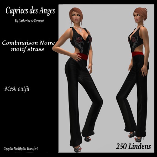 *CdT* Combinaison noire