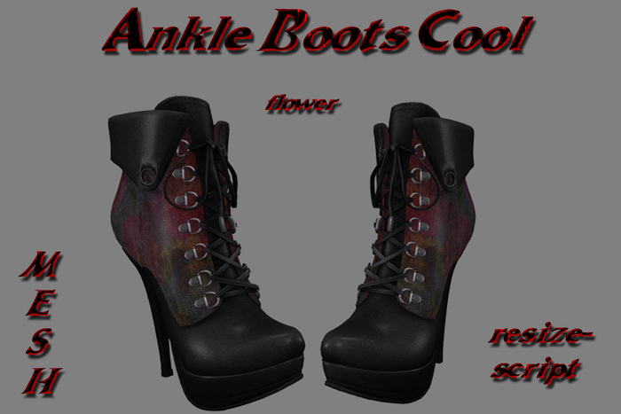 Ankle_Boots_Cool Flower