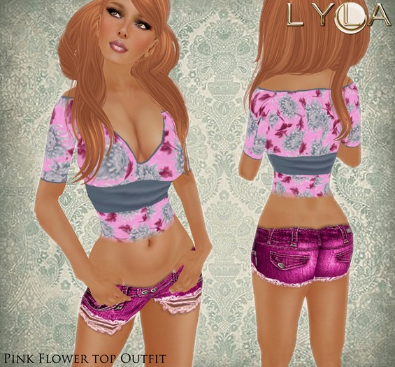! Lyla ! - Yellow flower Top Outfit