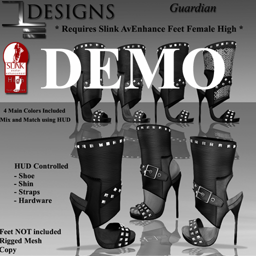 DE Designs - Guardian Heels - DEMO