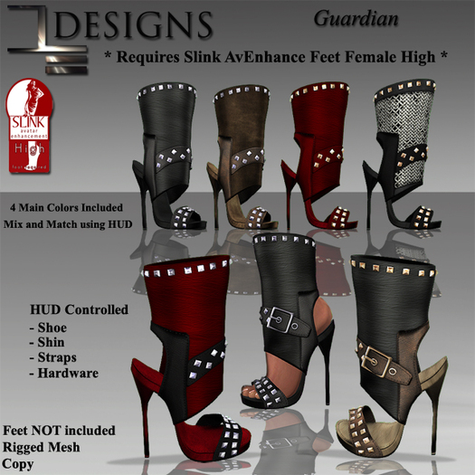DE Designs - Guardian Heels