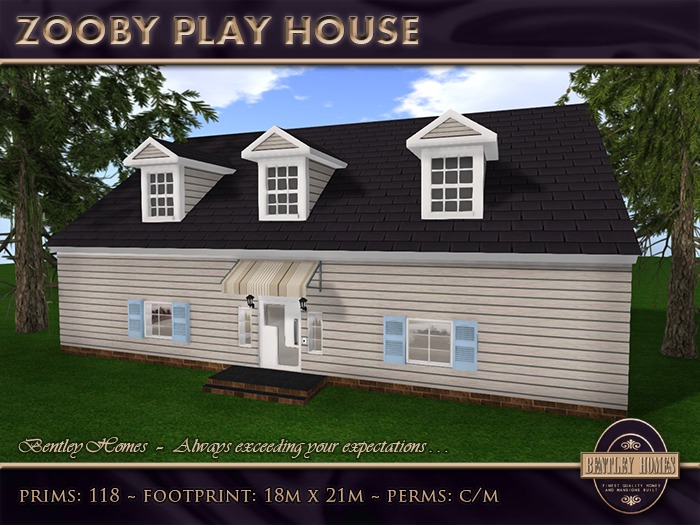 Zooby Play House by Bentley