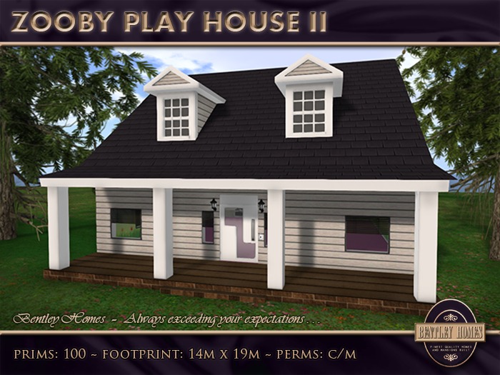 Zooby Play House II by Bentley