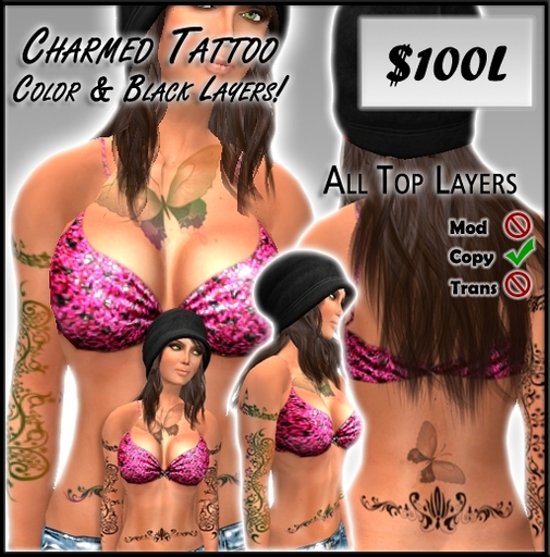 ::Para Designs:: Charmed Tattoo