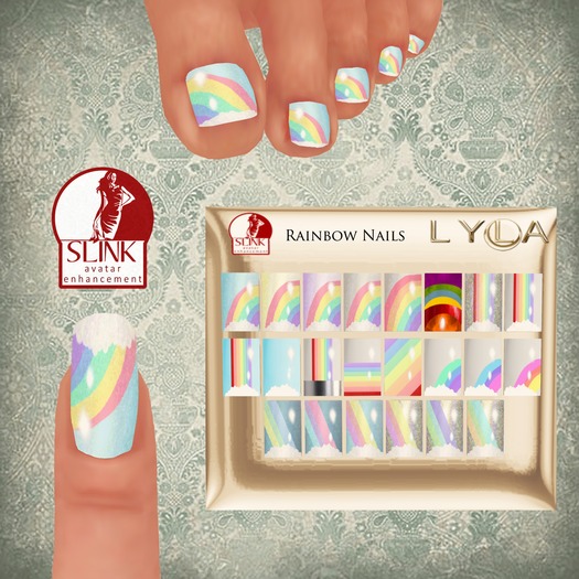 ! Lyla ! - Slink Manicure Nails & toenails - Shiny Solids