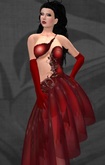 Lina in Sparkling Red