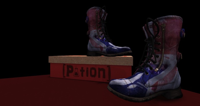 [potion] Mens Aussie Combat Boot shoebox