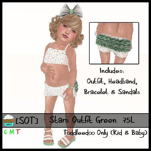 [SOT] Stars Outfit Green