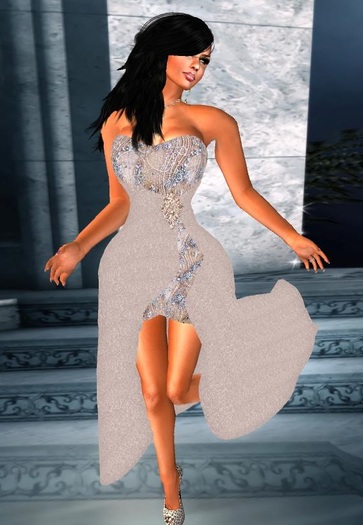 Strapless Couture Blush