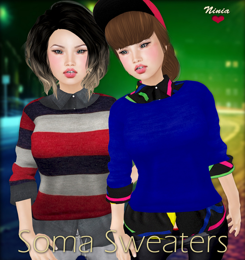 *Ninia* Funky Shirts (FATPACK)