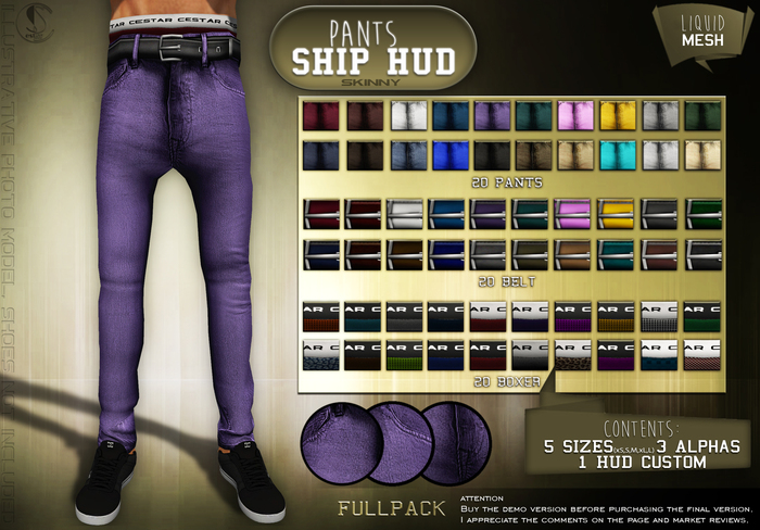 [Pants Fitted Ship]