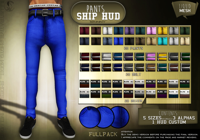 [Pants Fitted Ship]