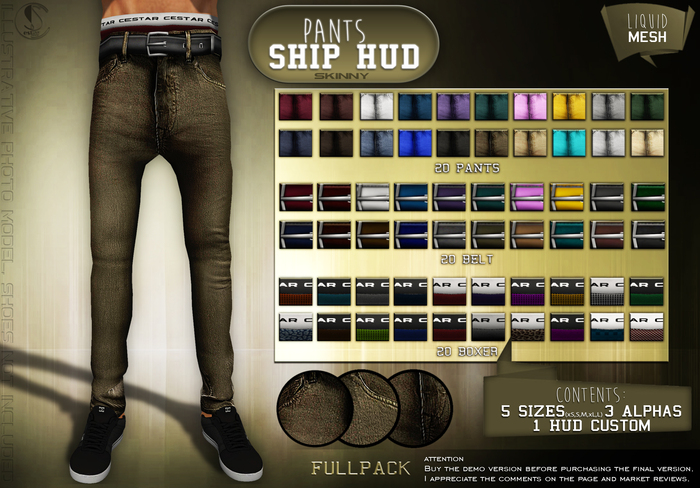 [Pants Fitted Ship]