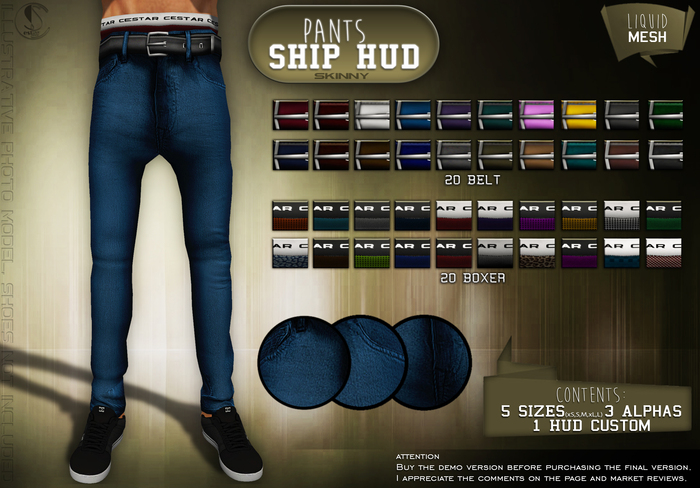 [Pants Fitted Ship]