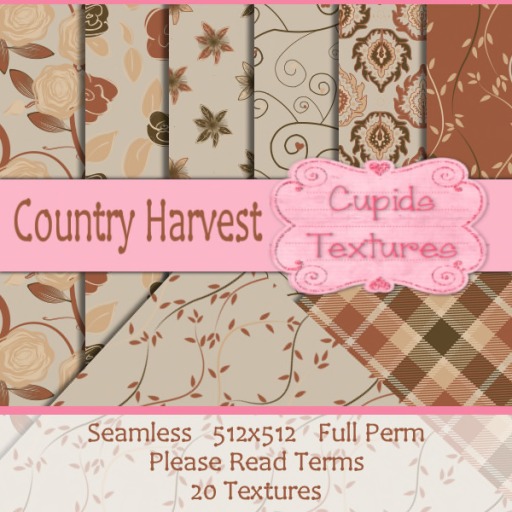 *Cupids Textures * 20 COUNTRY HARVEST