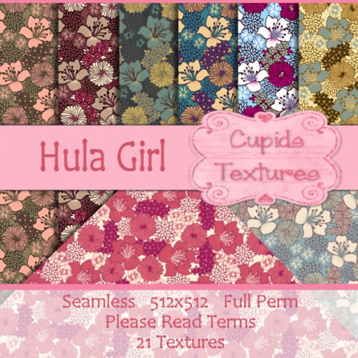 *Cupids Textures * 21 THE HULA GIRL